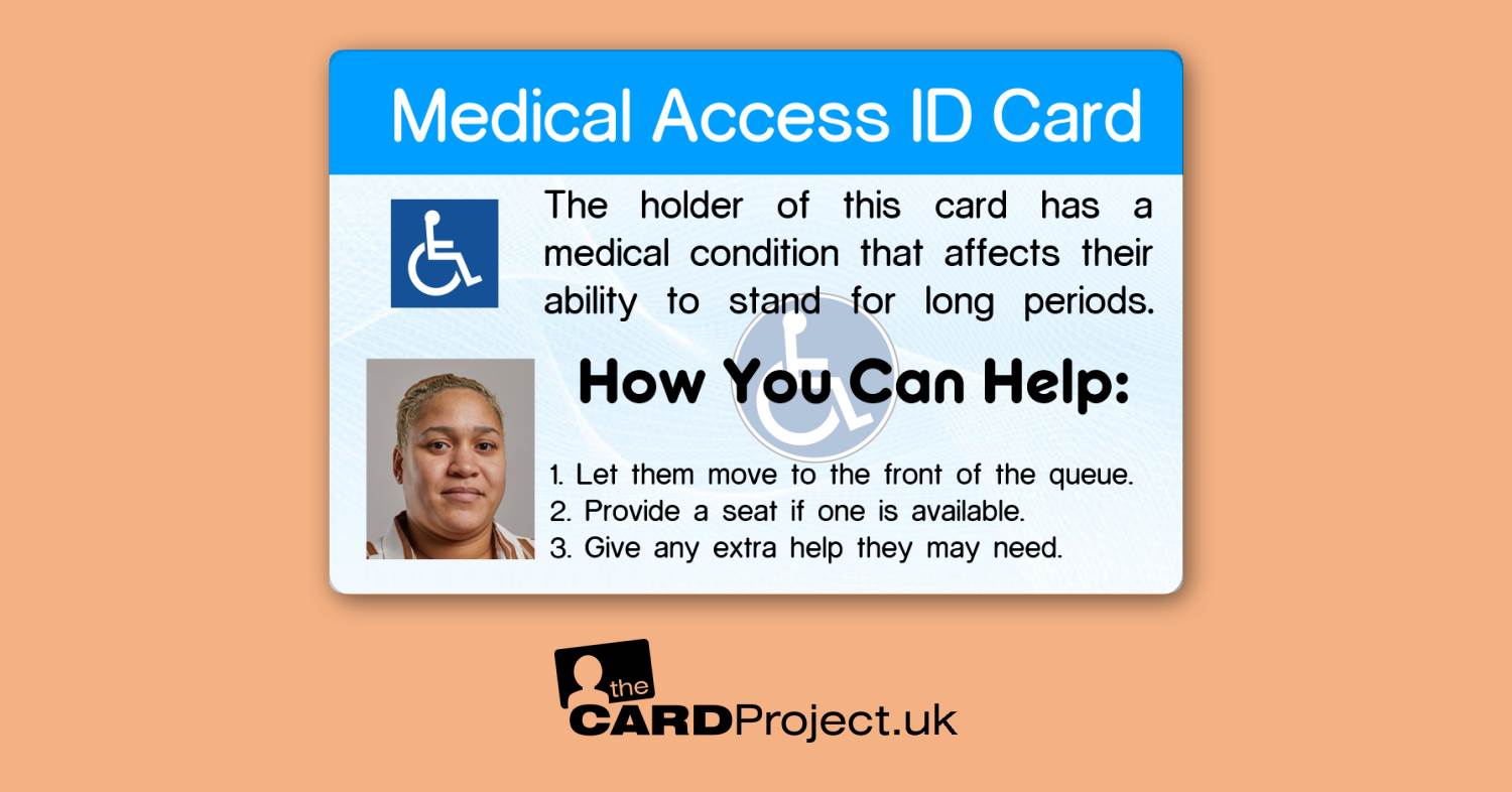 Medical Access ID Card (FRONT)